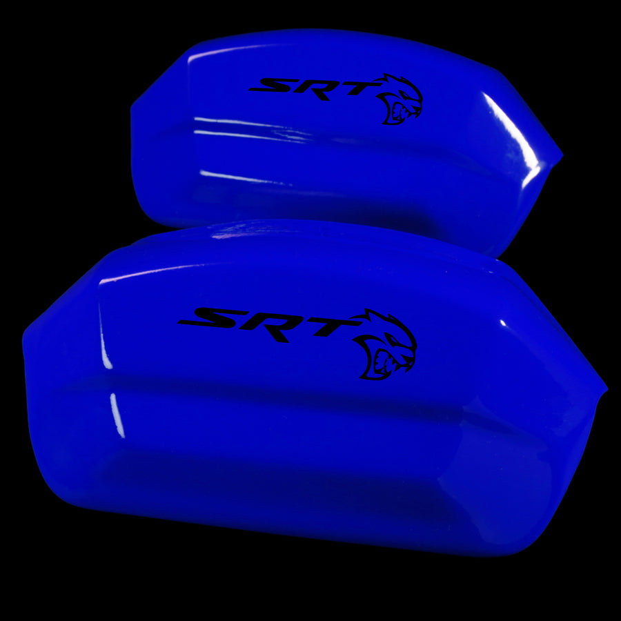 Brake Caliper Covers for Jeep Grand Cherokee 2014-2022 – SRT Style in Blue Color – Set of 4 + Warranty
