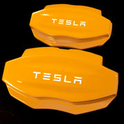 Brake Caliper Covers for Tesla Model X 2017-2020 in Orange Color – Set of 4 + Warranty