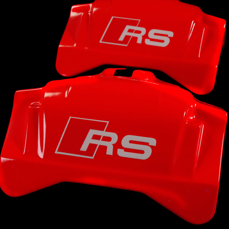 Brake Caliper Covers for Audi A7 2012-2015 – RS Style in Red Color – Set of 4 + Warranty