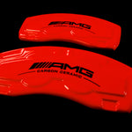 Brake Caliper Covers for Mercedes-Benz CLA250 2020-2023 – AMG Style in Red Color – Set of 4 + Warranty