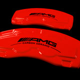 Brake Caliper Covers for Mercedes-Benz CLA250 2020-2023 – AMG Style in Red Color – Set of 4 + Warranty