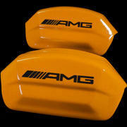Brake Caliper Covers for Mercedes-Benz EQC400 2019-2023 – AMG Style in Orange Color – Set of 4 + Warranty