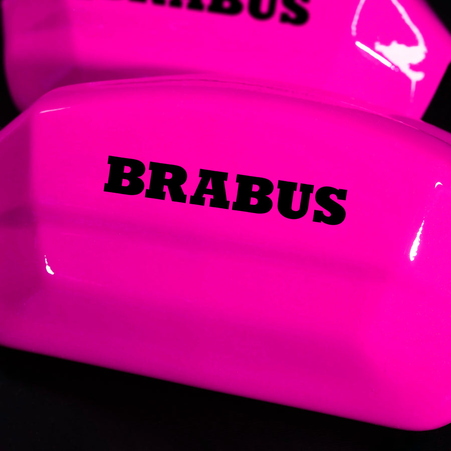 Brake Caliper Covers for Mercedes-Benz C63 2015-2018 – in Fuchsia Color – Set of 4 + Warranty