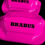 Brake Caliper Covers for Mercedes-Benz G55 1991-2018 – Brabus Style in Fuchsia Color – Set of 4 + Warranty