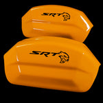 Brake Caliper Covers for Dodge Charger 2006-2020 – SRT Style in Orange Color – Set of 4 + Warranty