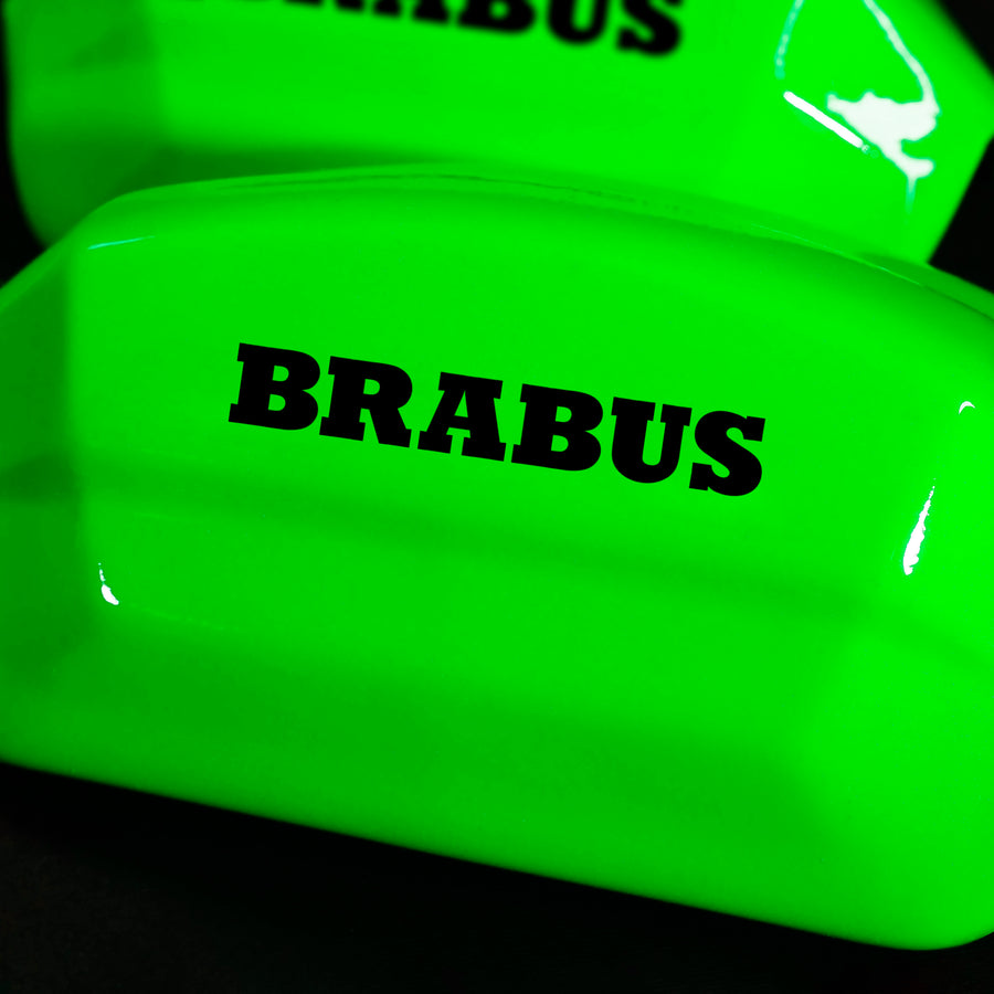 Brake Caliper Covers for Mercedes-Benz C63 2015-2018 – in Green Color – Set of 4 + Warranty