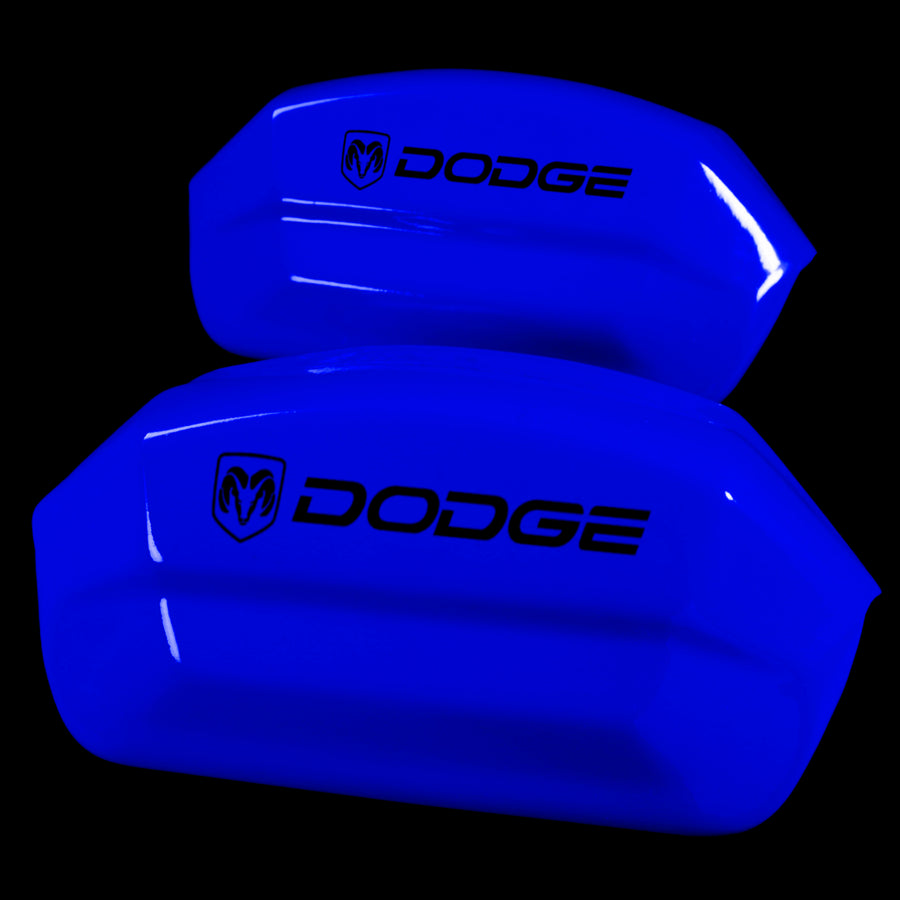 Brake Caliper Covers for Dodge RAM 1500 2019-2023 in Blue Color – Set of 4 + Warranty