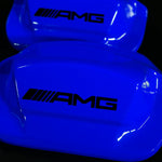 Brake Caliper Covers for Mercedes-Benz E550 2003-2016 – AMG Style in Blue Color – Set of 4 + Warranty