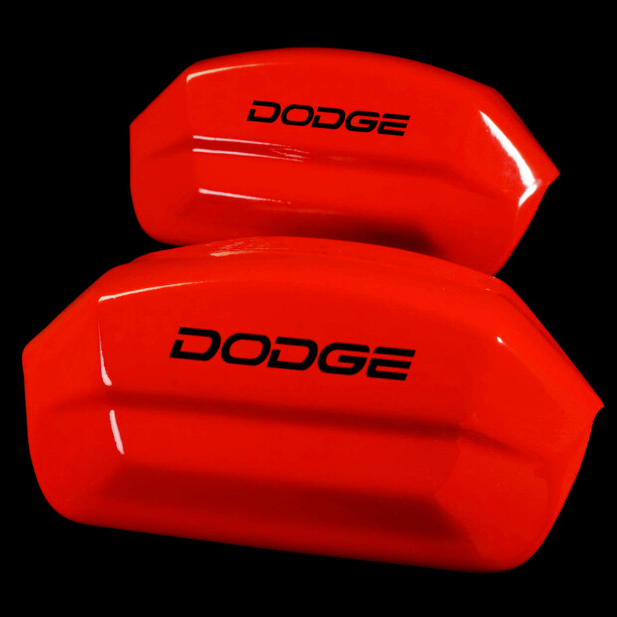 Brake Caliper Covers for Dodge Charger 2006-2020 in Red Color – Set of 4 + Warranty