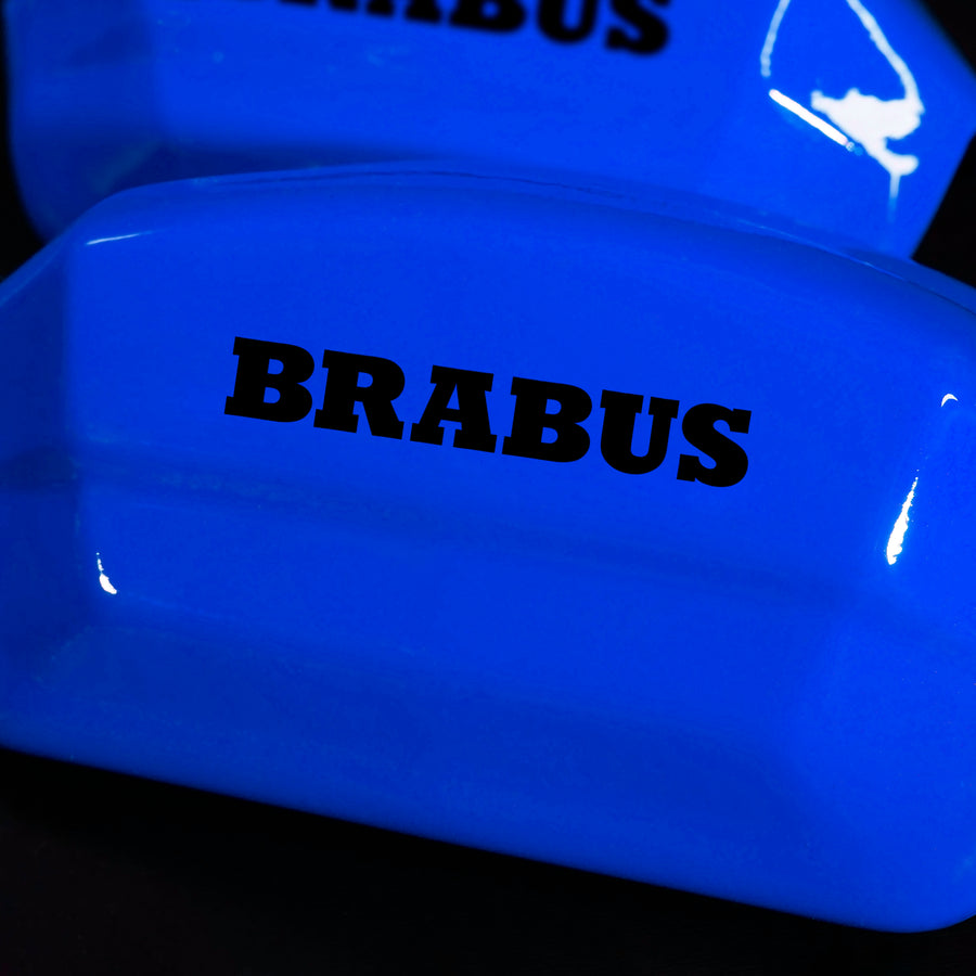 Brake Caliper Covers for Mercedes-Benz C63 2015-2018 – in Blue Color – Set of 4 + Warranty