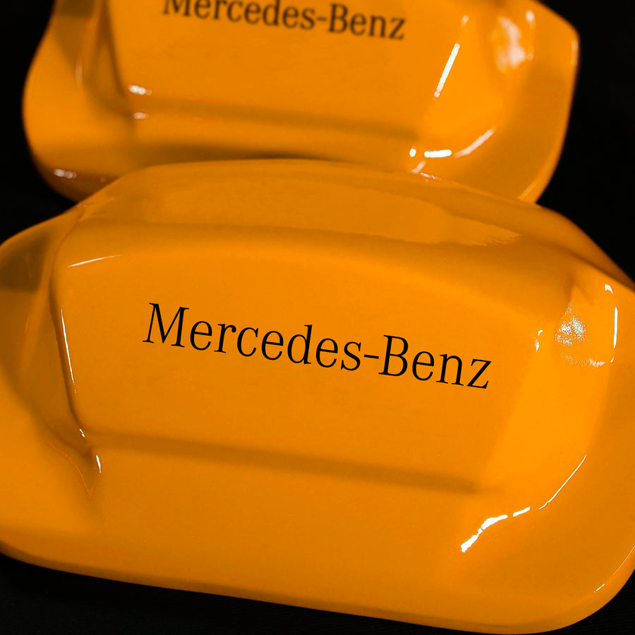Brake Caliper Covers for Mercedes-Benz G550 1991-2018 in Orange Color – Set of 4 + Warranty