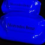 Brake Caliper Covers for Mercedes-Benz E550 2003-2016 in Blue Color – Set of 4 + Warranty