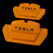 Brake Caliper Covers for Tesla Model 3 2017-2023 in Orange Color – Set of 4 + Warranty