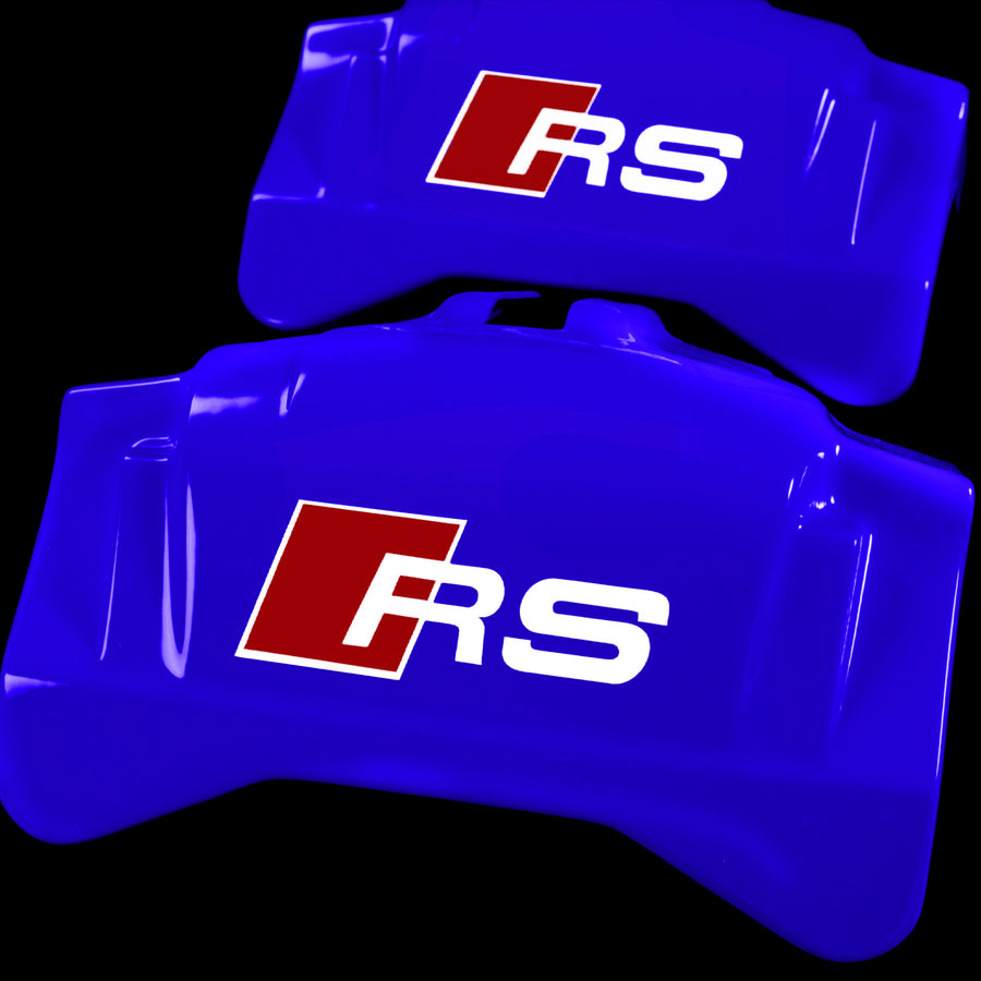 Brake Caliper Covers for Audi A6 2012-2015 – RS Style in Blue Color – Set of 4 + Warranty