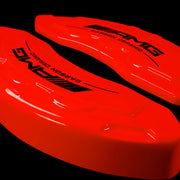 Brake Caliper Covers for Mercedes-Benz CLA250 2020-2023 – AMG Style in Red Color – Set of 4 + Warranty