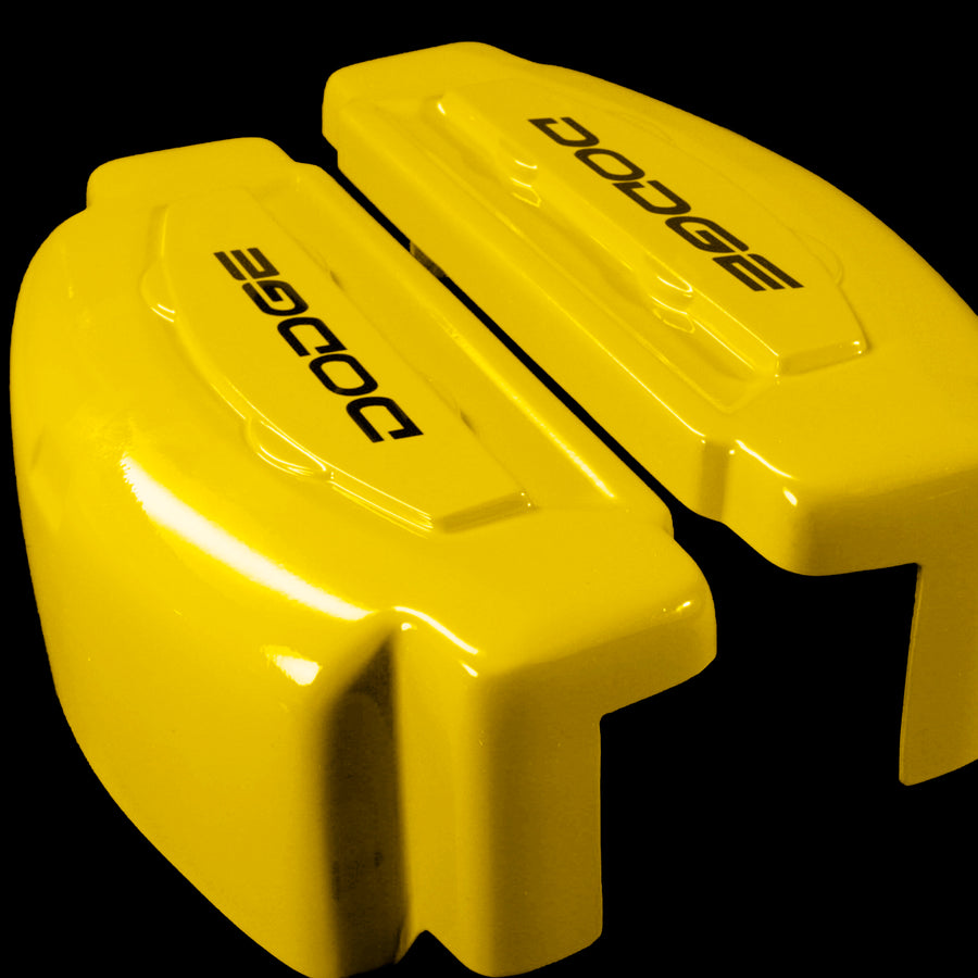 Brake Caliper Covers for Dodge Durango 2014-2022 in Yellow Color – Set of 4 + Warranty