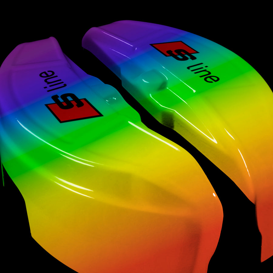 Brake Caliper Covers for Audi A7 2012-2015 – S line Style in Custom Color – Set of 4 + Warranty