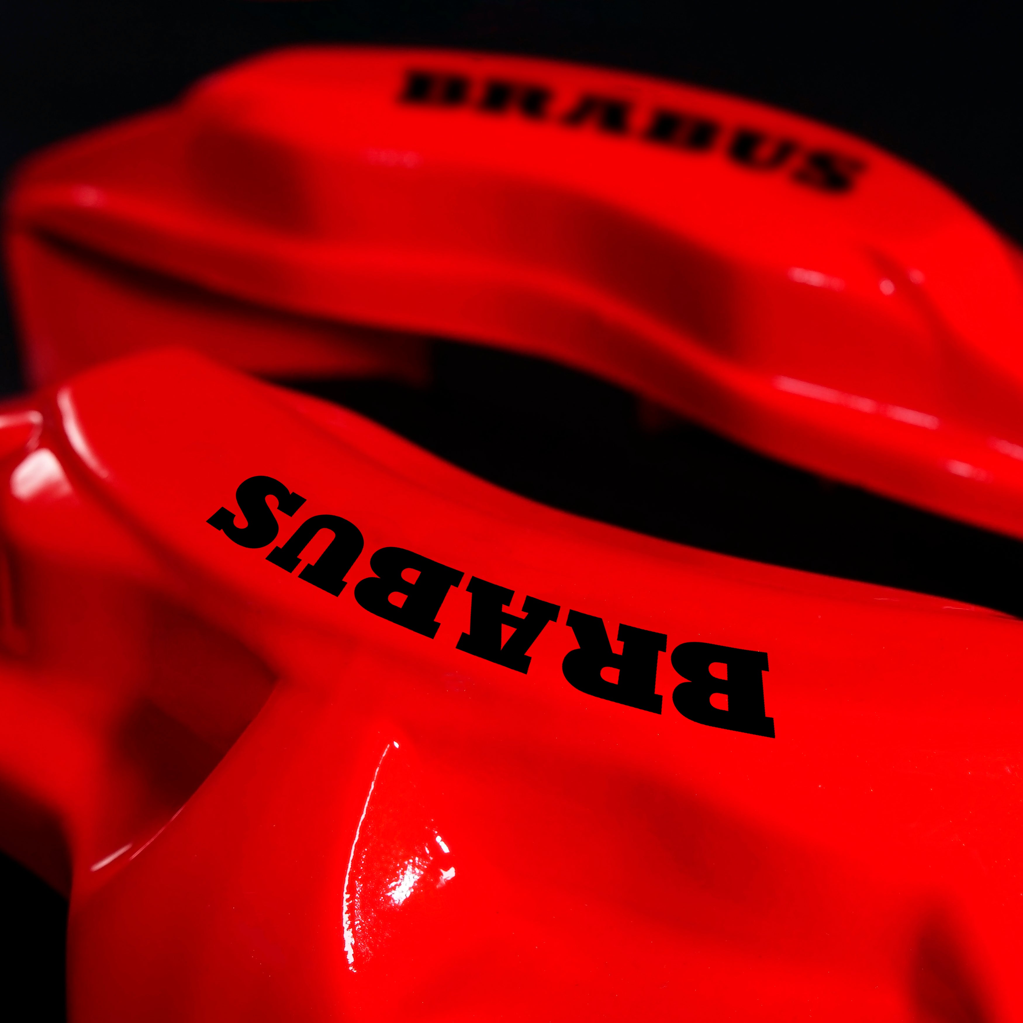 Brake Caliper Covers for Mercedes-Benz C63 2015-2018 – in Red Color – Set of 4 + Warranty
