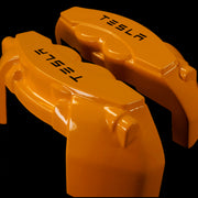 Brake Caliper Covers for Tesla Model 3 2017-2023 in Orange Color – Set of 4 + Warranty