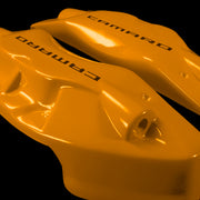 Brake Caliper Covers for Chevrolet Camaro SS 2016-2022 in Orange Color – Set of 4 + Warranty
