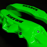 Brake Caliper Covers for Mercedes-Benz G55 1991-2018 – Brabus Style in Green Color – Set of 4 + Warranty