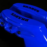 Brake Caliper Covers for Mercedes-Benz E550 2003-2016 – Brabus Style in Blue Color – Set of 4 + Warranty