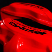 Brake Caliper Covers for Mercedes-Benz C63 2015-2018 – AMG Ceramic Style in Red Color – Set of 4 + Warranty