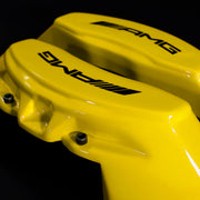 Brake Caliper Covers for Mercedes-Benz E350 2003-2016 – AMG Style in Yellow Color – Set of 4 + Warranty