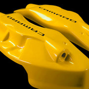 Brake Caliper Covers for Chevrolet Camaro SS 2016-2022 in Yellow Color – Set of 4 + Warranty