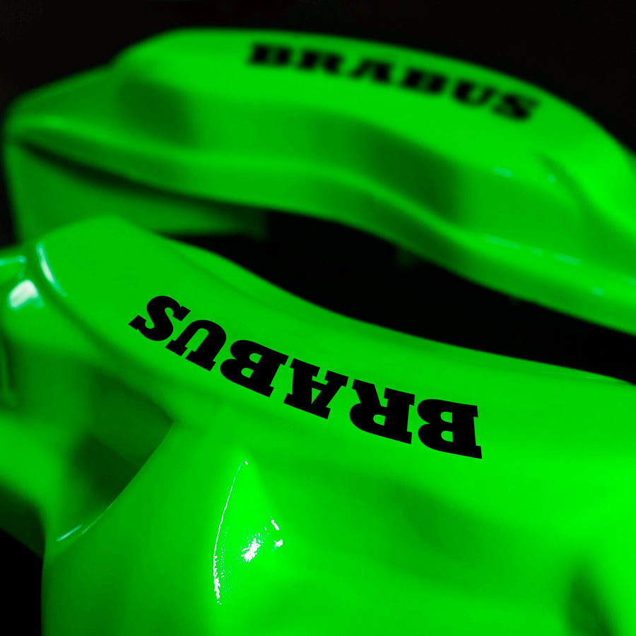 Brake Caliper Covers for Mercedes-Benz C63 2015-2018 – in Green Color – Set of 4 + Warranty