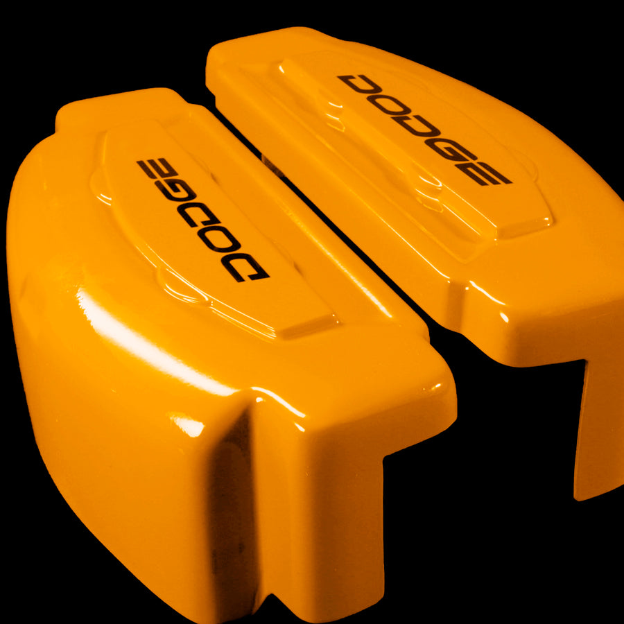 Brake Caliper Covers for Dodge Charger 2006-2020 in Orange Color – Set of 4 + Warranty