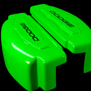Brake Caliper Covers for Dodge Charger 2006-2020 in Green Color – Set of 4 + Warranty