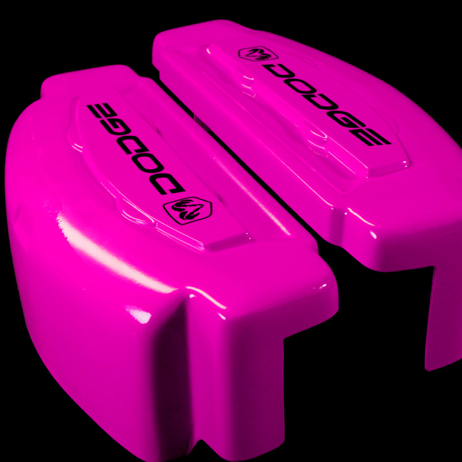 Brake Caliper Covers for Dodge RAM 1500 2002-2008 in Fuchsia Color – Set of 4 + Warranty