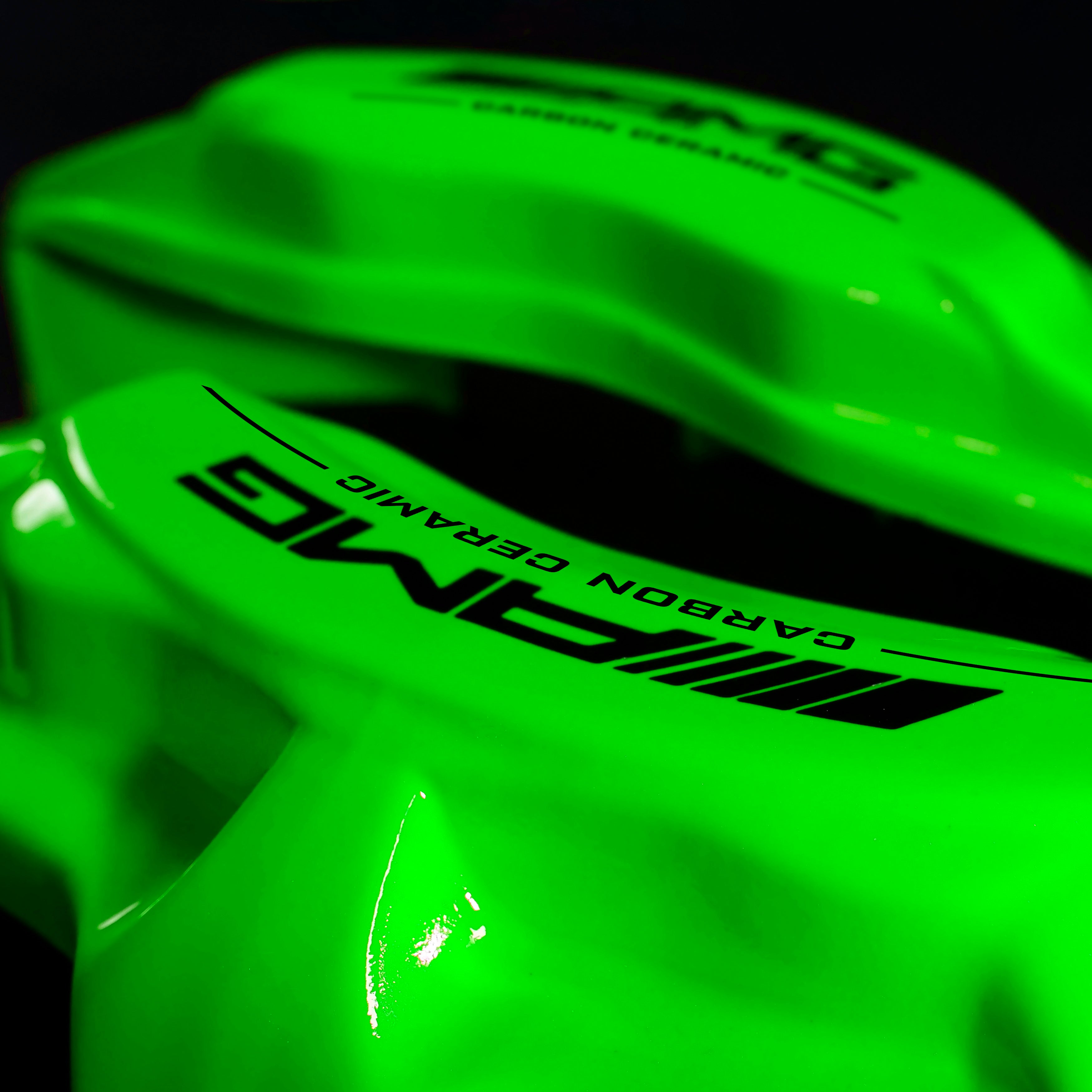 Brake Caliper Covers for Mercedes-Benz C63 2015-2018 – AMG Ceramic Style in Green Color – Set of 4 + Warranty
