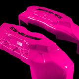 Brake Caliper Covers for Mercedes-Benz E300 2017-2020 – AMG Style in Fuchsia Color – Set of 4 + Warranty