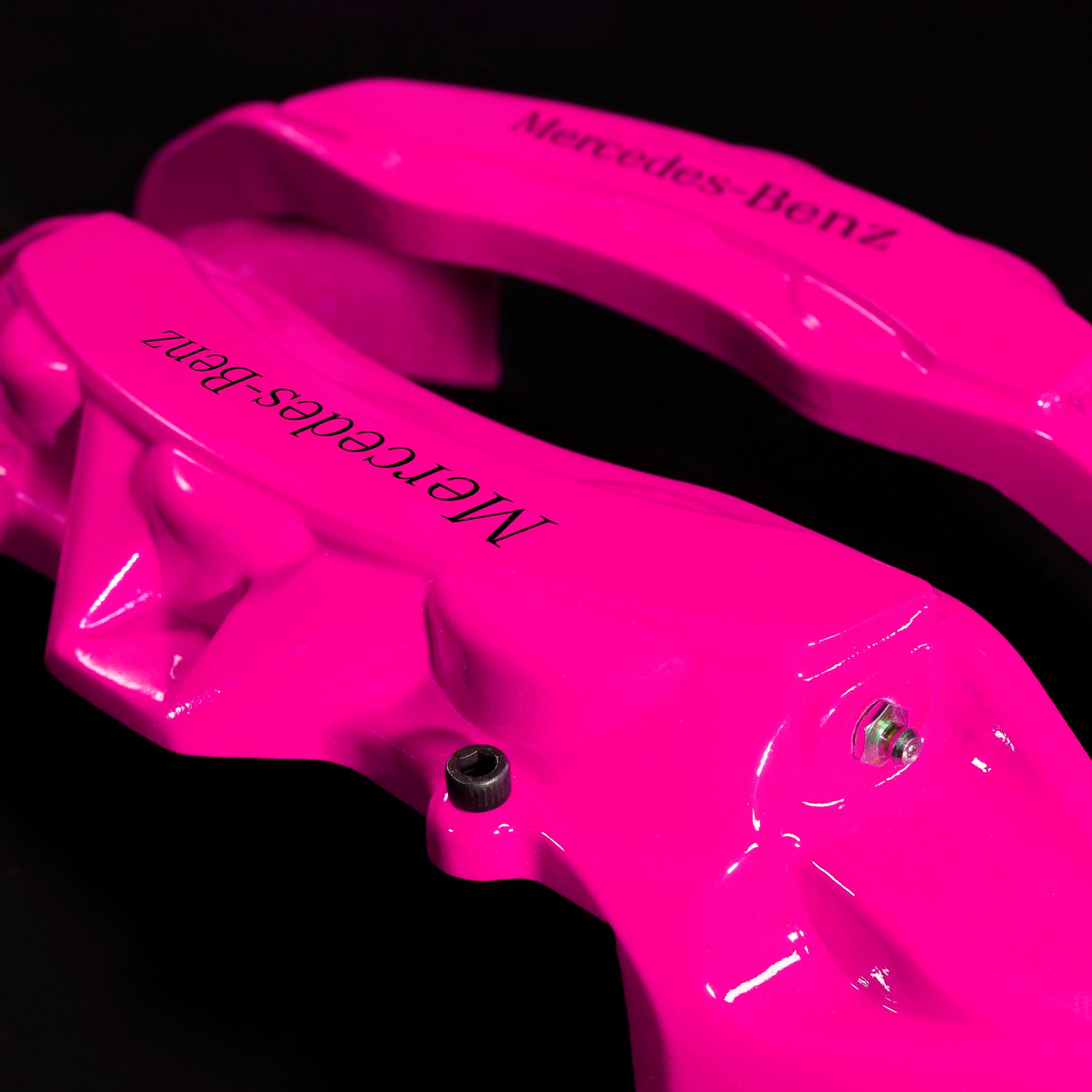 Brake Caliper Covers for Mercedes-Benz G350 1991-2018 in Fuchsia Color – Set of 4 + Warranty