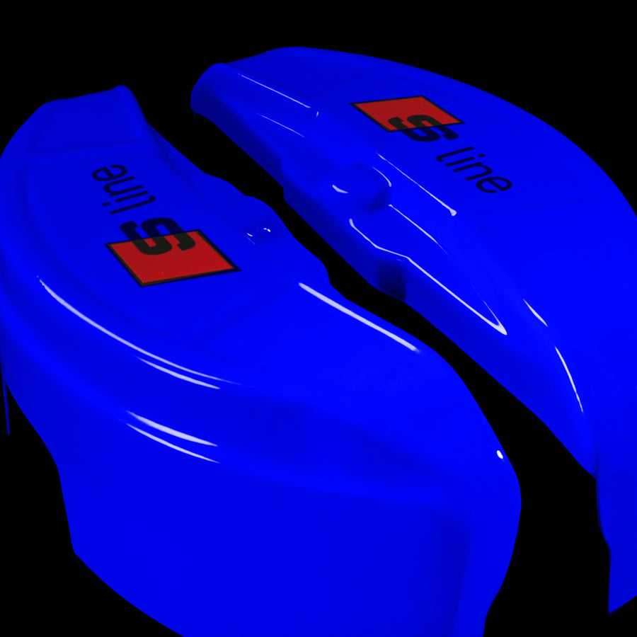 Brake Caliper Covers for Audi A7 2012-2015 – S line Style in Blue Color – Set of 4 + Warranty