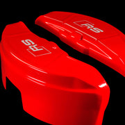 Brake Caliper Covers for Audi A7 2012-2015 – RS Style in Red Color – Set of 4 + Warranty