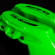 Brake Caliper Covers for Mercedes-Benz E400 2003-2016 – AMG Ceramic Style in Green Color – Set of 4 + Warranty