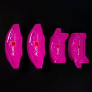 Brake Caliper Covers for Audi Q5 2009-2016 – Ceramic Style in Fuchsia Color – Set of 4 + Warranty
