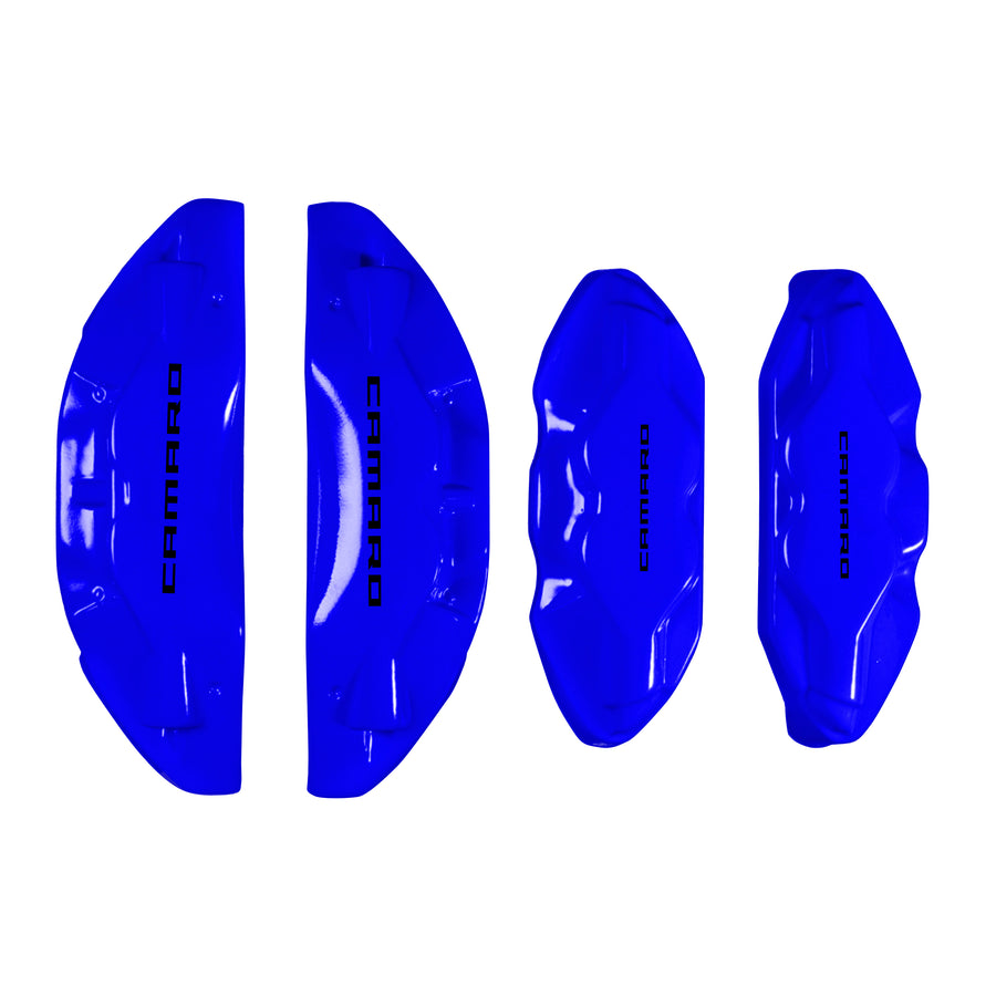 Brake Caliper Covers for Chevrolet Camaro SS 2016-2022 in Blue Color – Set of 4 + Warranty