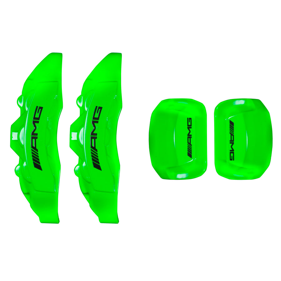 Brake Caliper Covers for Mercedes-Benz G63 2008-2018 – AMG Style in Green Color – Set of 4 + Warranty