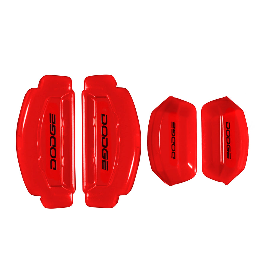 Brake Caliper Covers for Dodge Charger 2006-2020 in Red Color – Set of 4 + Warranty