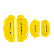 Brake Caliper Covers for Dodge Challenger 2009-2022 in Yellow Color – Set of 4 + Warranty
