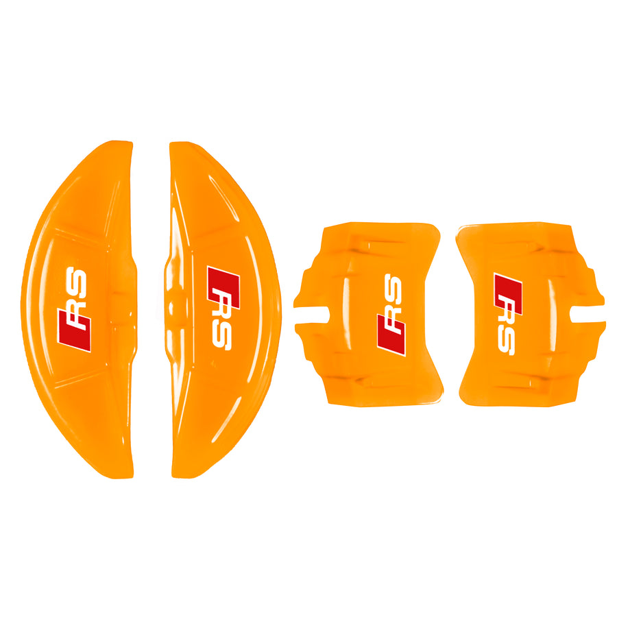 Brake Caliper Covers for Audi A7 2012-2015 – RS Style in Orange Color – Set of 4 + Warranty
