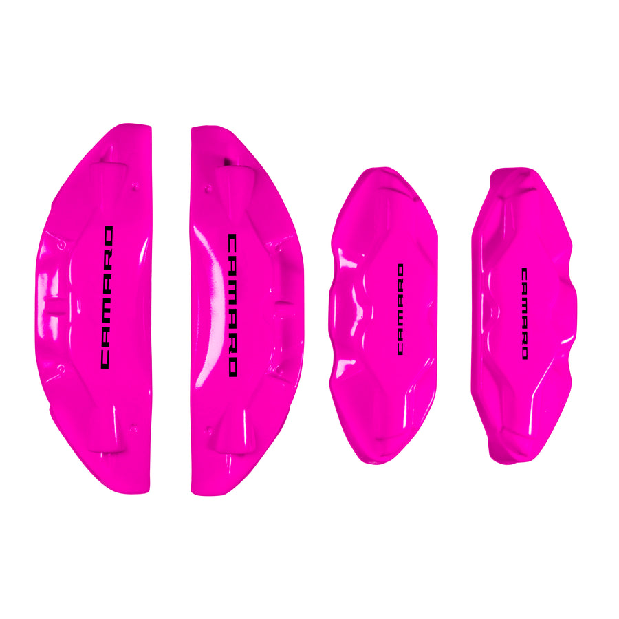 Brake Caliper Covers for Chevrolet Camaro SS 2016-2022 in Fuchsia Color – Set of 4 + Warranty