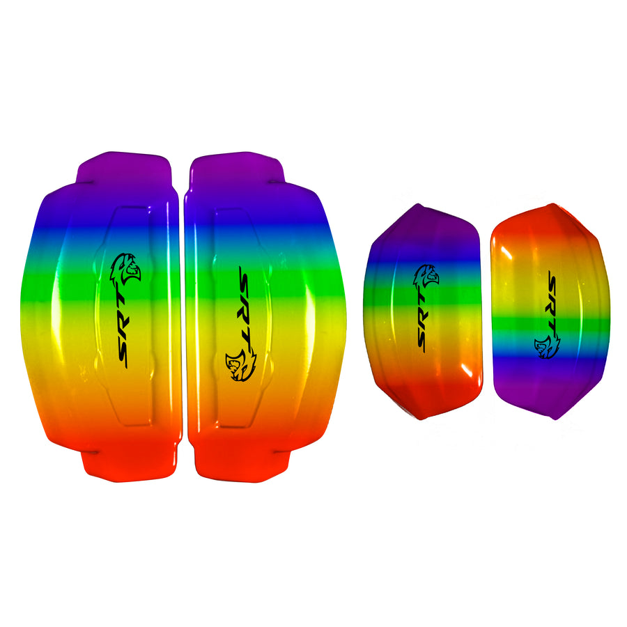 Brake Caliper Covers for Dodge Charger 2006-2020 – SRT Style in Custom Color – Set of 4 + Warranty