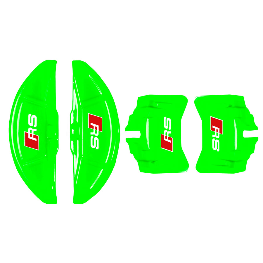 Brake Caliper Covers for Audi A7 2012-2015 – RS Style in Green Color – Set of 4 + Warranty