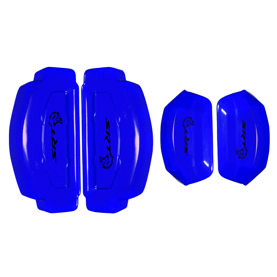 Brake Caliper Covers for Jeep Grand Cherokee 2014-2022 – SRT Style in Blue Color – Set of 4 + Warranty
