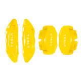 Brake Caliper Covers for Tesla Model X 2017-2020 in Yellow Color – Set of 4 + Warranty